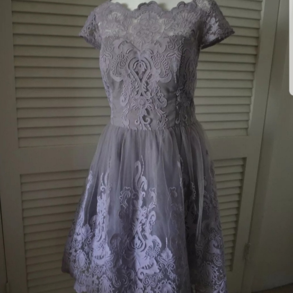 Modcloth Chi Chi London Exquisite Lace Dress